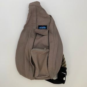 KAVU Original Crossbody Rope Bag ~ Mushroom